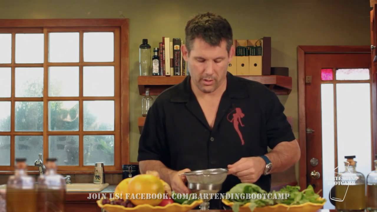 How to make Flavored Simple Syrups - Drink recipes from Bartending Bootcamp