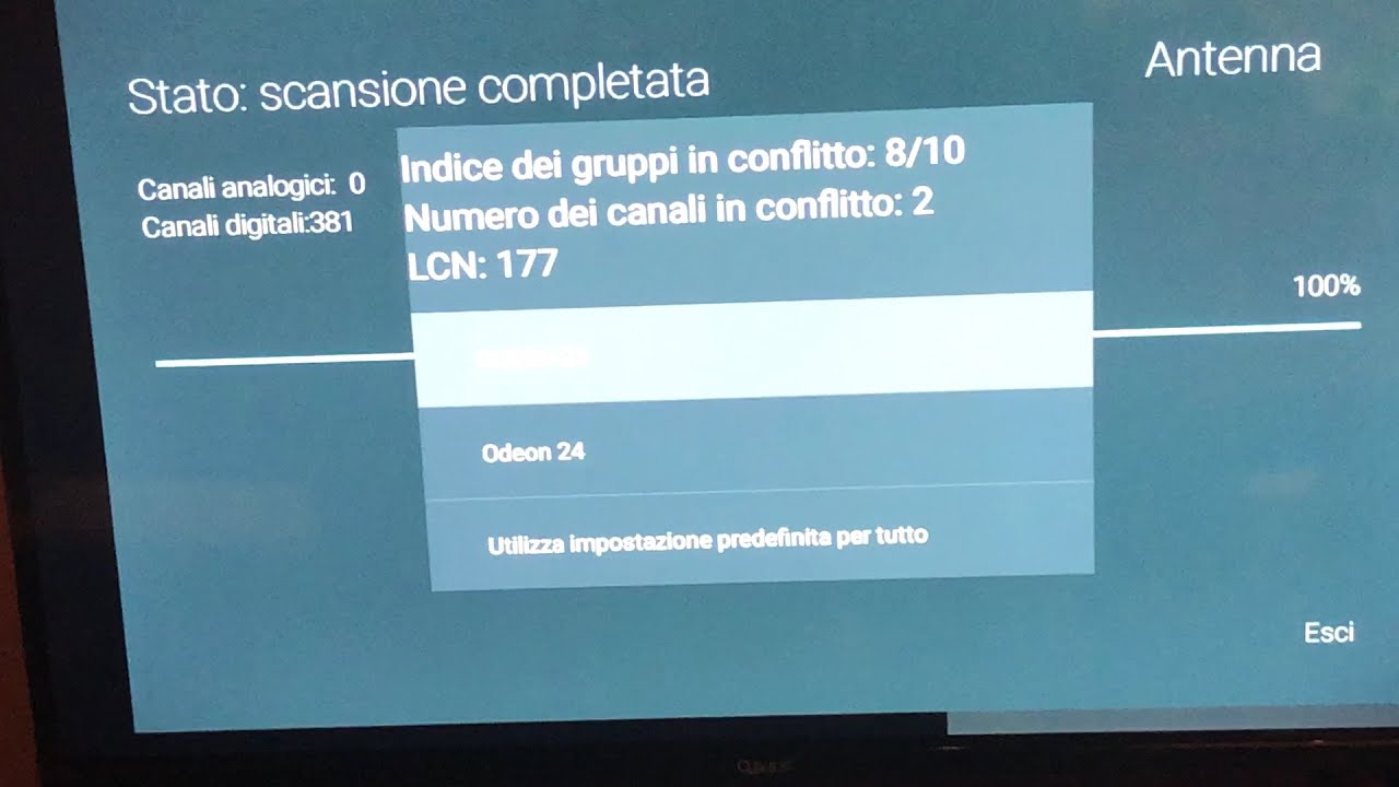 Come sintonizzare i canali su uno smart tv QBell