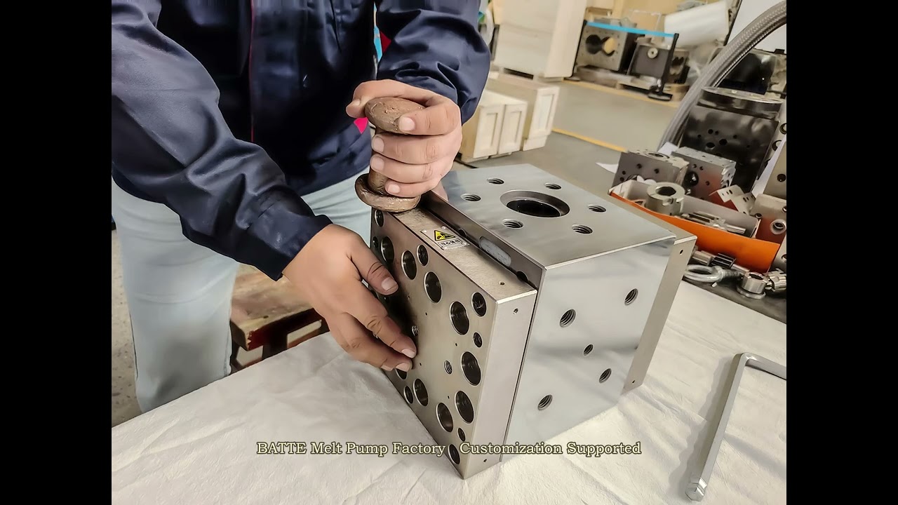 Melt Pump Disassembly and Assembly 