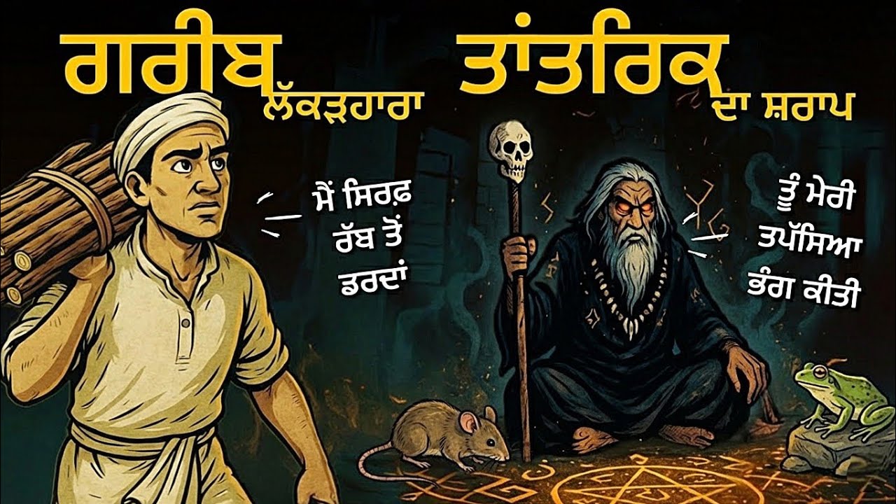 ਗਰੀਬ ਲੱਕੜਹਾਰਾ ਤੇ ਤਾਂਤਰਿਕ ਦਾ ਸ਼ਰਾਪ || Alfaaz Punjabi || Punjabi Motivational story || Best Video Yt 