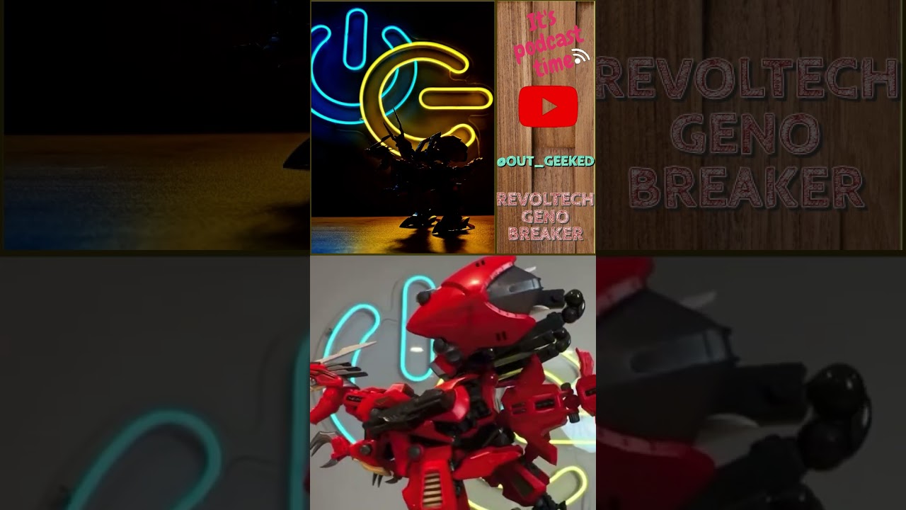 Geno Breaker Unleashed in Revoltech Toy Review! 