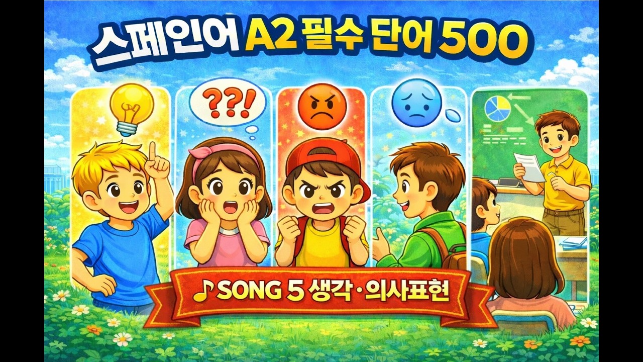 노래로 배우는 스페인어 A2 필수단어 500_5