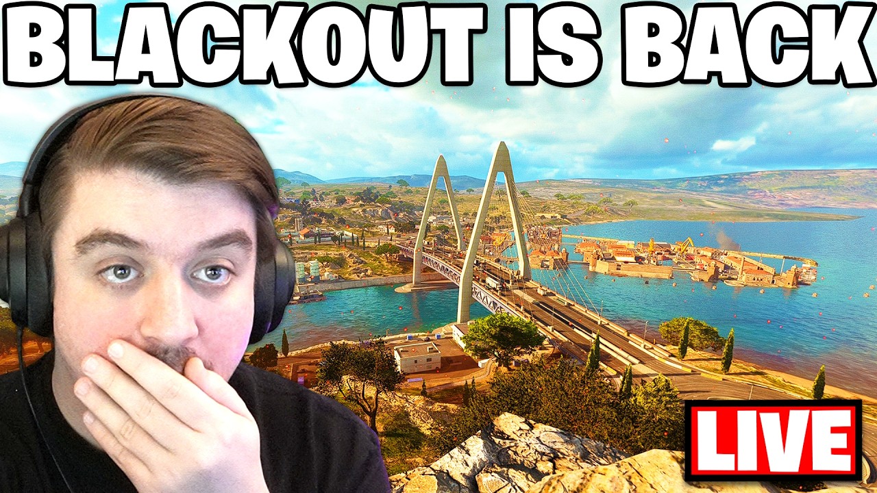 🔴 LIVE: Black Ops Royale Squads - Blackout is BACK!