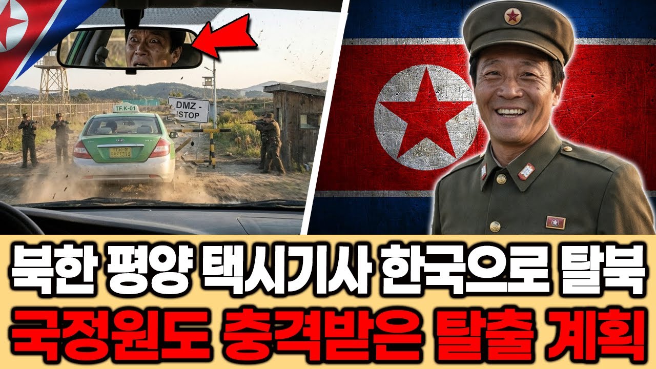 북한 평양 택시기사 한국으로 탈북. 국정원도 충격받은 탈출 계획 | 탈북감동사연