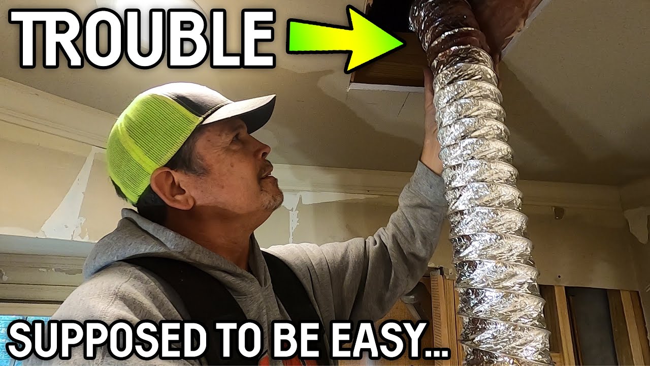 Exhaust Fan Installation Gone WRONG | We Used All of Our Tricks...