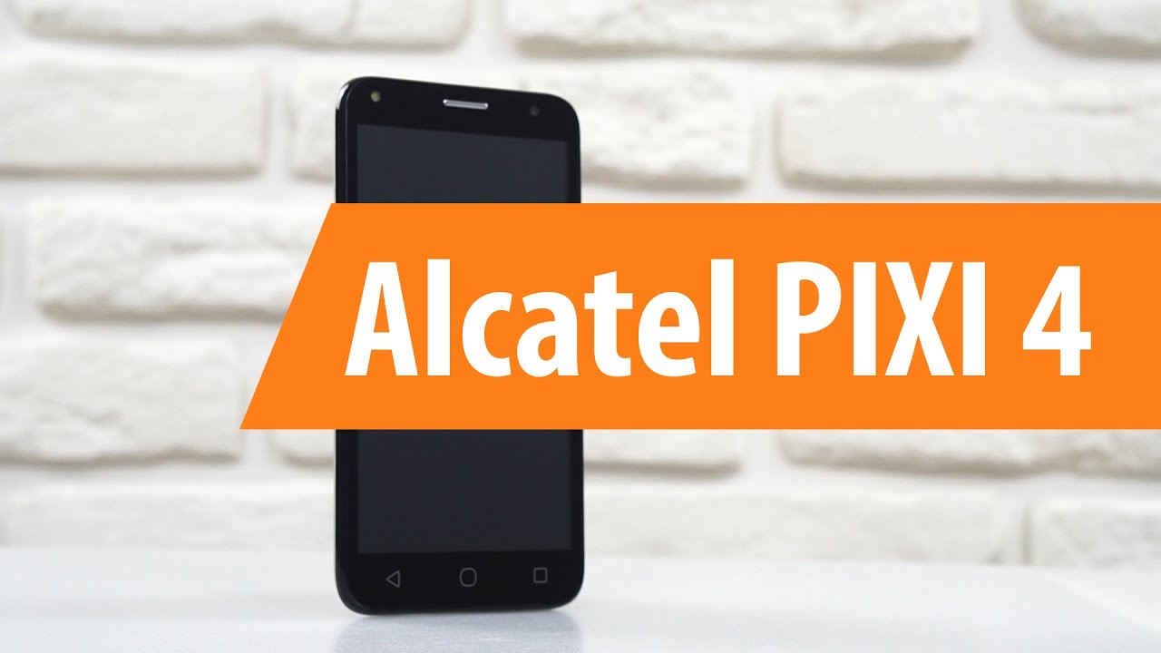 Распаковка Alcatel PIXI 4 5010D / Unboxing Alcatel PIXI 4 5010D