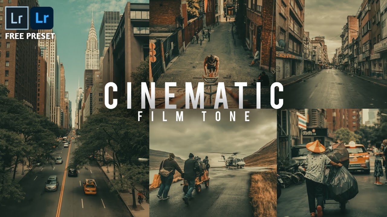 How to Edit Cinematic - Cinematic Film Tone | Free DNG Preset - Preset 2021