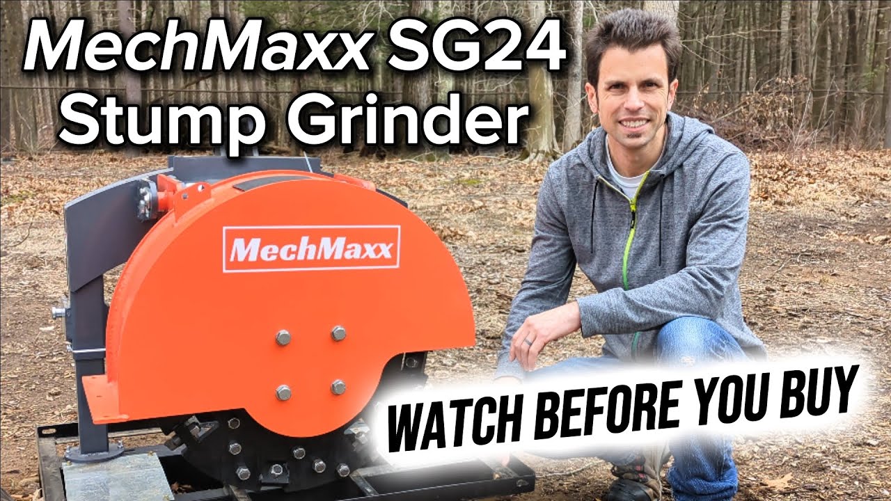 Измельчитель пней MechMaxx SG24 PTO — обзор, заказ, доставка и первоначальная настройка