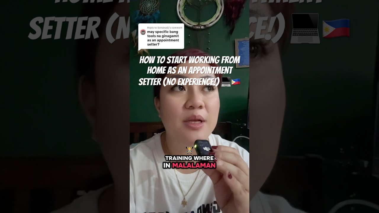 How to Start Working from Home as an Appointment Setter (No Experience!) 💻🇵🇭