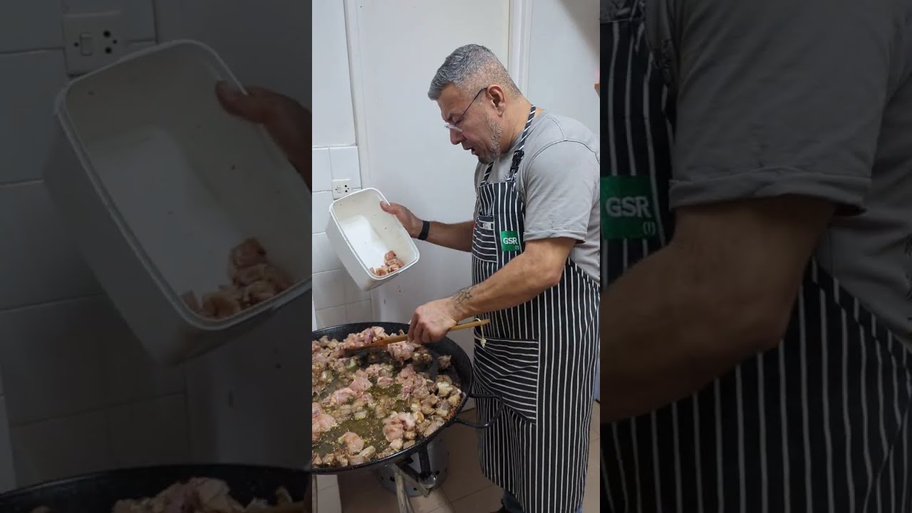 Paso a paso la auténtica paella Valenciana 🥘 parte 1