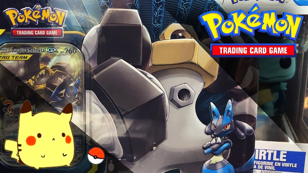 Lucario And Melmetal GX Tin