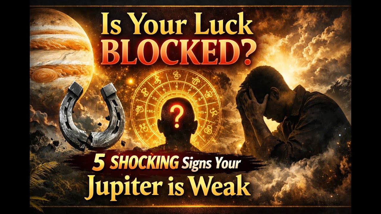 Is Your Luck BLOCKED? 5 SHOCKING Signs Your Jupiter is Weak