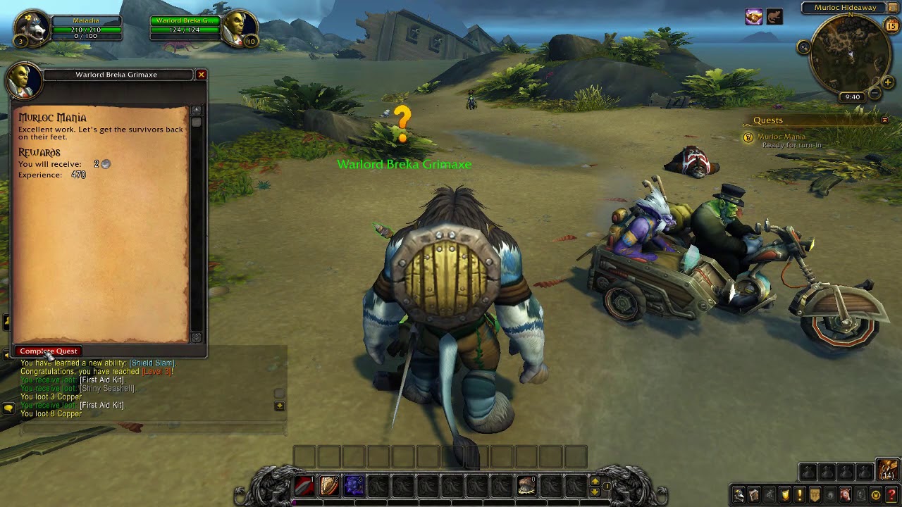 Exiles Reach Part 1 - Horde Warrior (no commentary)