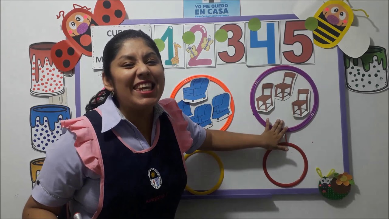 REFUERZO DE NÚMEROS DEL 1 AL 5 , para niños de 5 años , nivel inicial