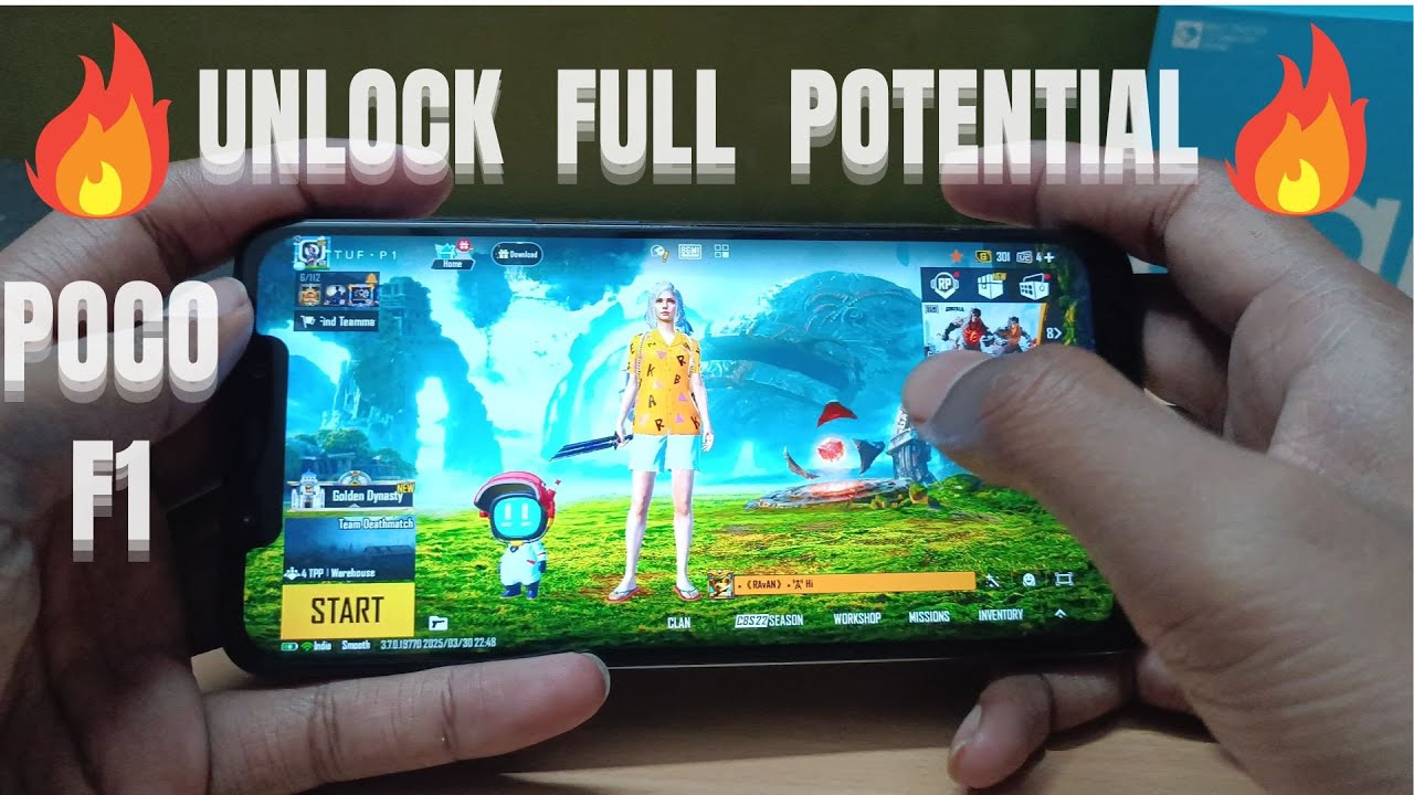 Turning POCO F1 into Gaming phone!!! best custom rom for HARDCORE GAMING OF POCO F1..