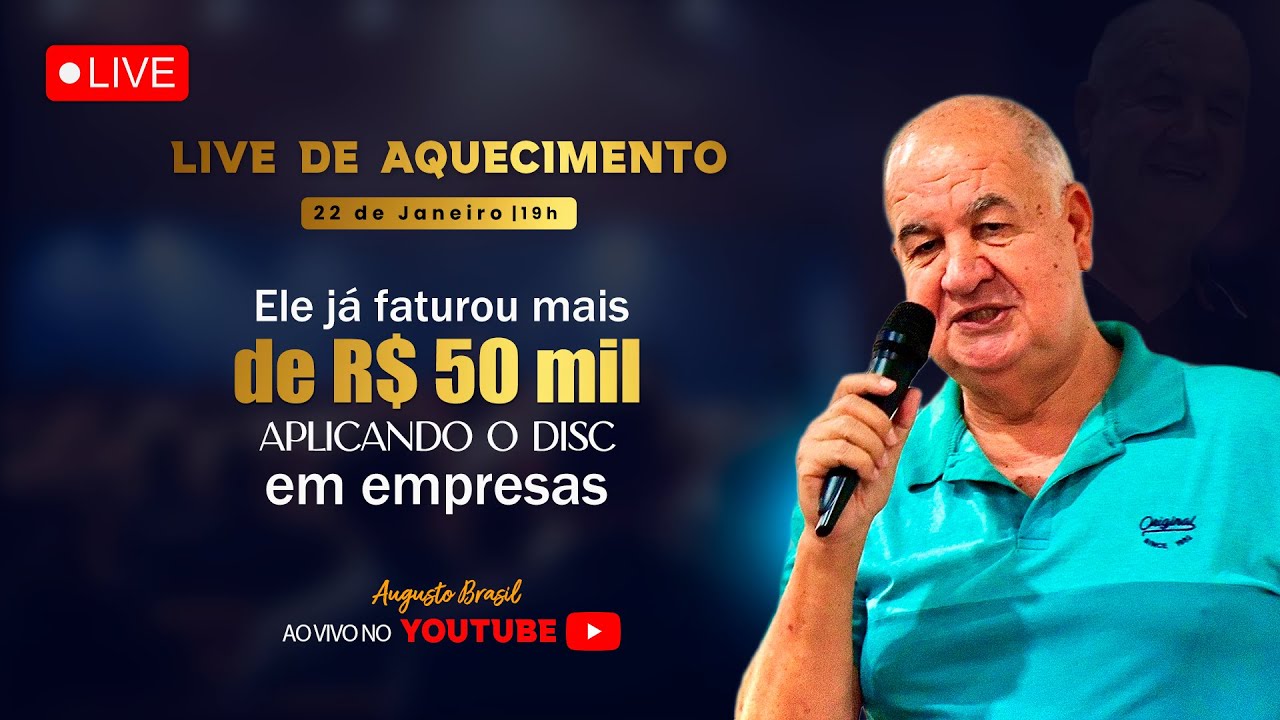 Nas horas vagas, ele já faturou mais de R$ 50 mil aplicando o DISC em empresas