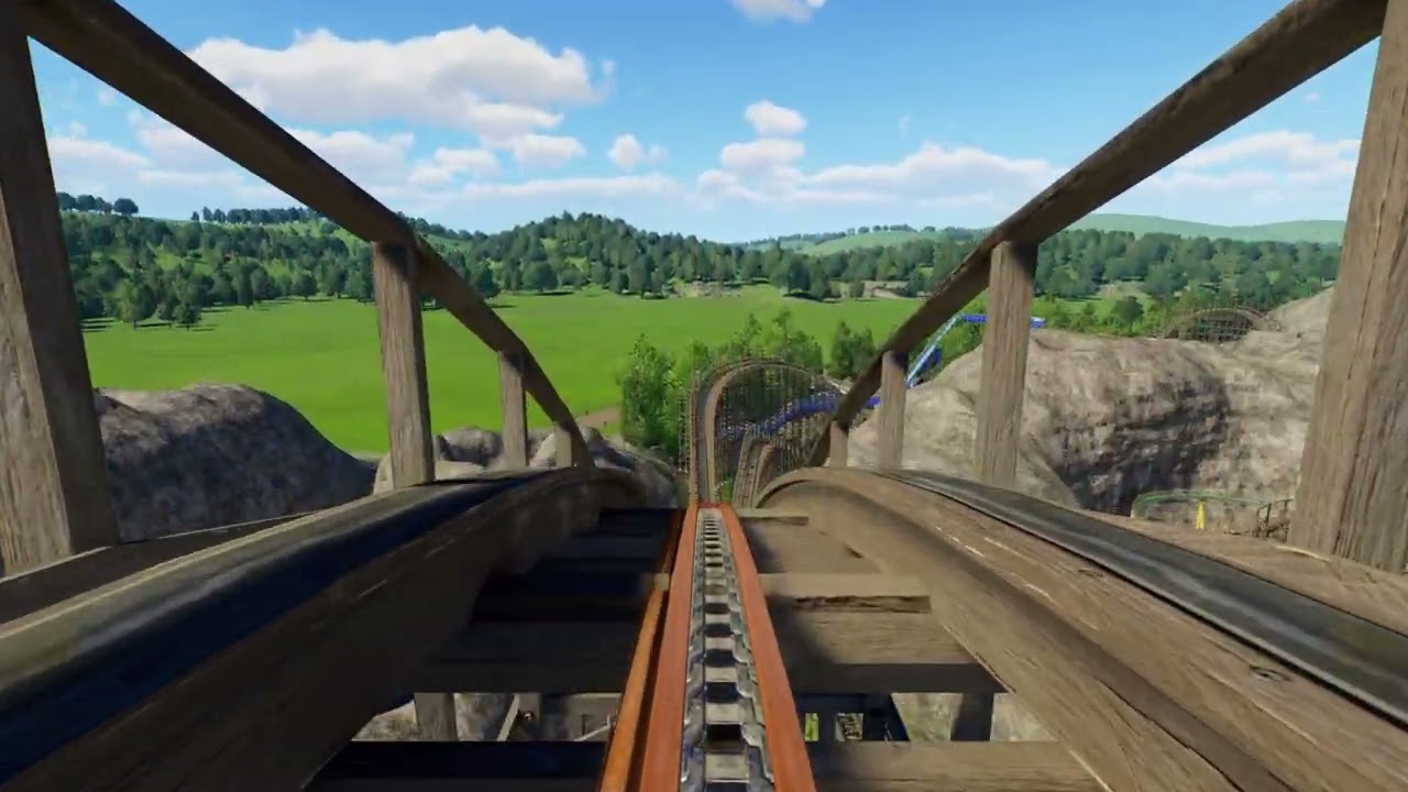 Tre Drage POV (CCI Wooden Coaster) Planet Coaster 2