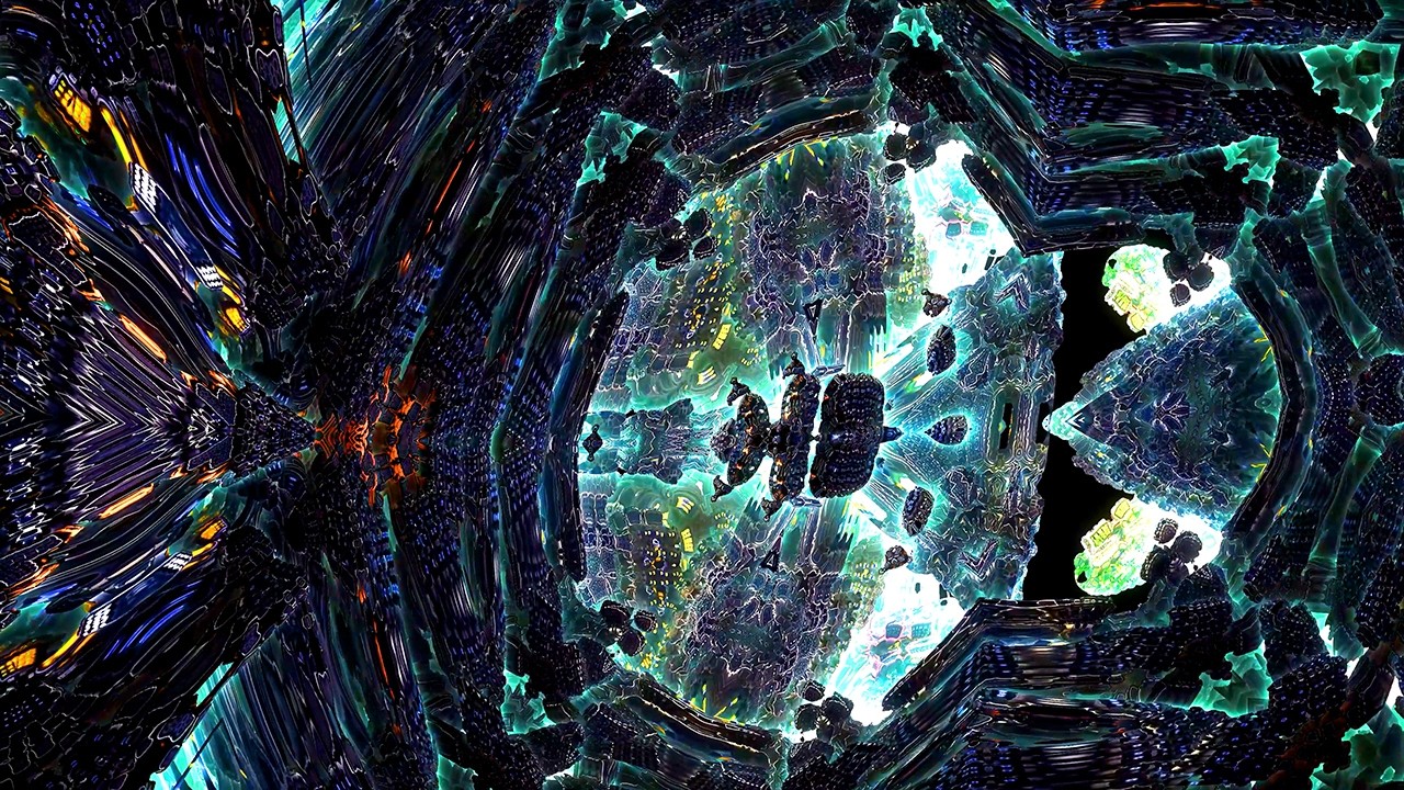 Mind-Melting Fractal Journey. [Audiovisual ASMR]