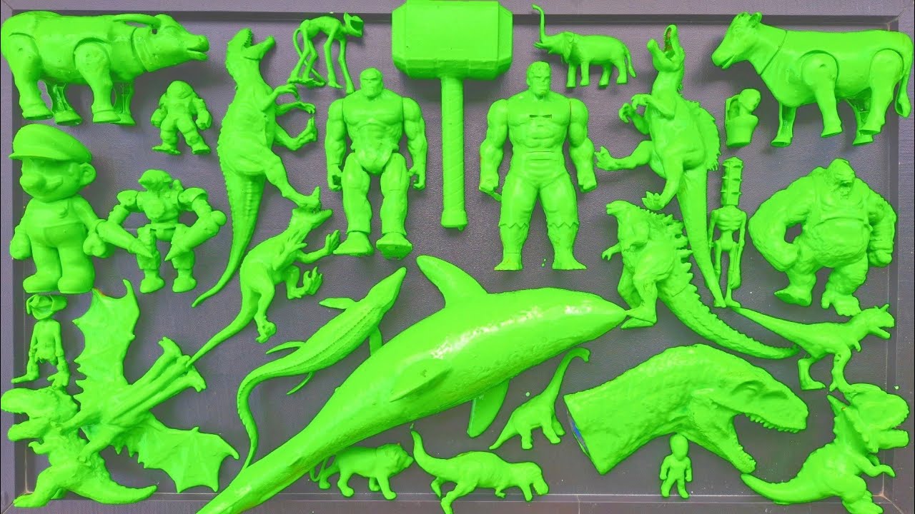 Dinosaurus Jurassic World Dominion: T-rex/Brachiosaurus/ Skibidi/ Spider-Man/KingKong/ KingGidorah