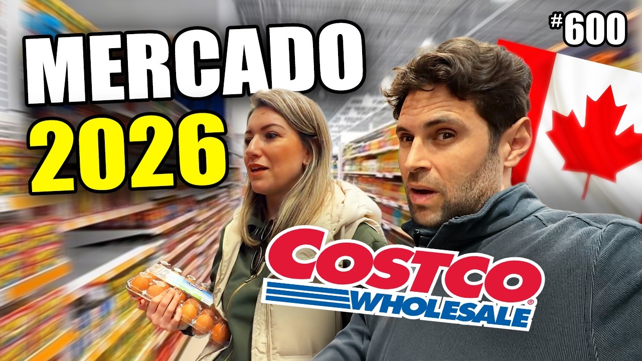Café caro no Brasil? Olha o preço aqui no Canadá... (Custo Mercado Costco 2026) #600