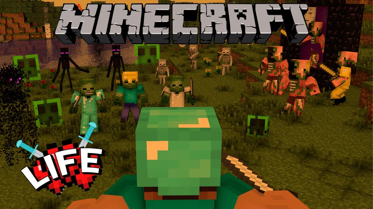 Disappearing Blocks and Villages |  Ep. 1 |  Minecraft X Life