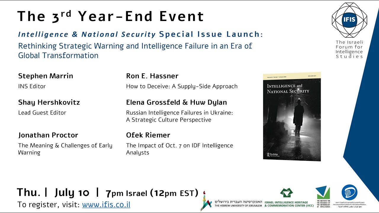 IFIS // 3rd Year-End Event: INS Special Issue Launch