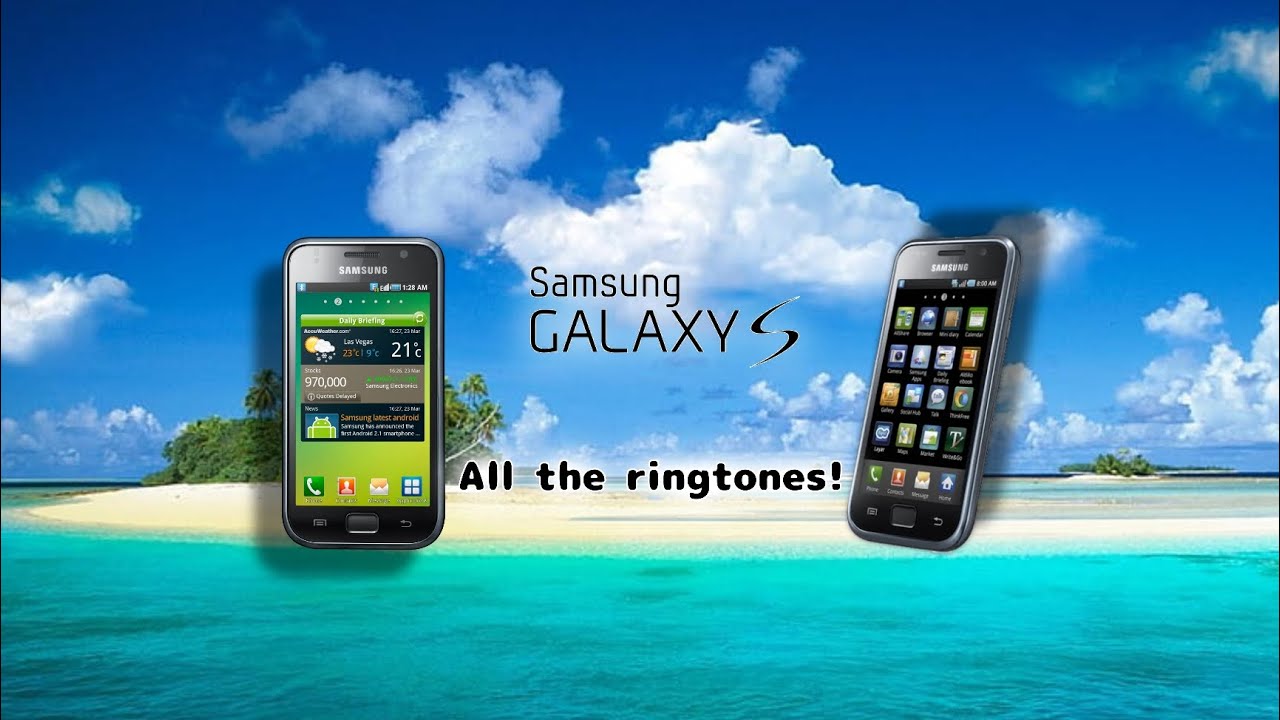 All the ringtones of the Samsung Galaxy S in a video! 
