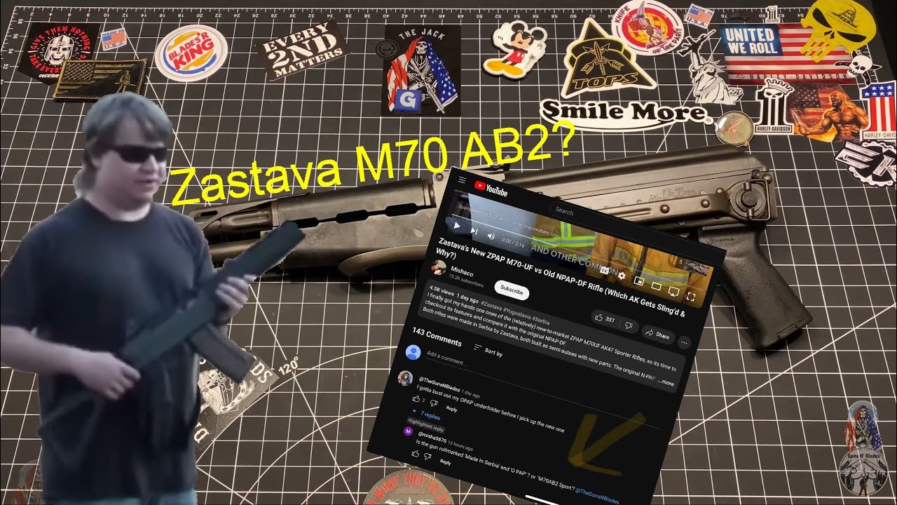 Zastava M70 AB2 AK47 - Quick VR Misha @misha5670 & @MishacoOBA on new ZPAPs underfolders