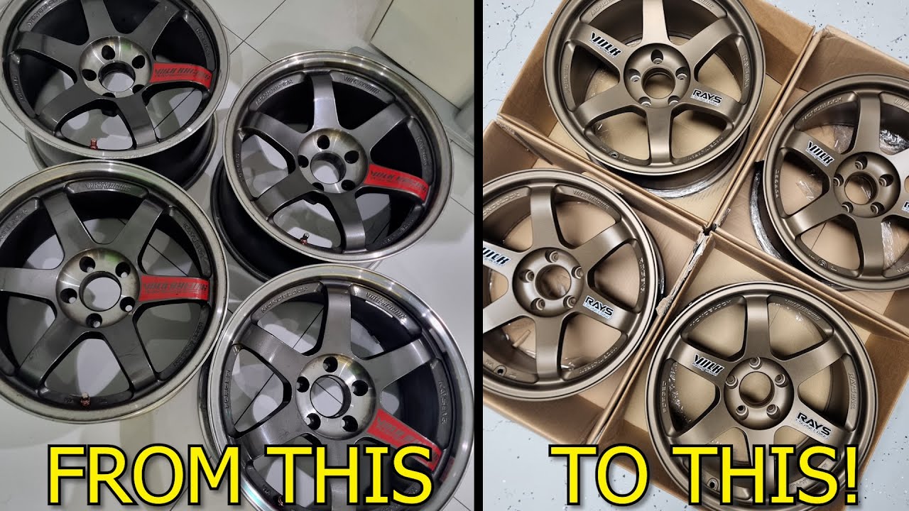 Restoring A Set of TE37's!