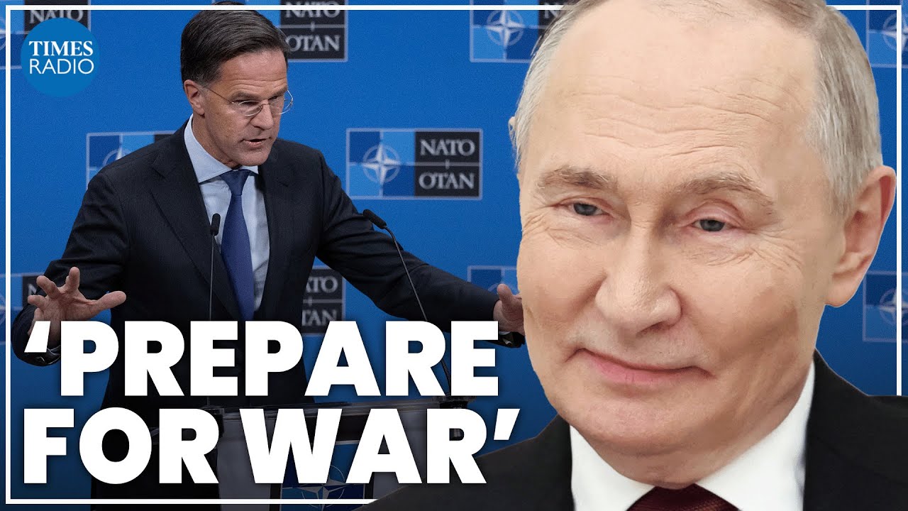 Nato secretary general makes 'apocalyptic' plea to prepare for war with Russia