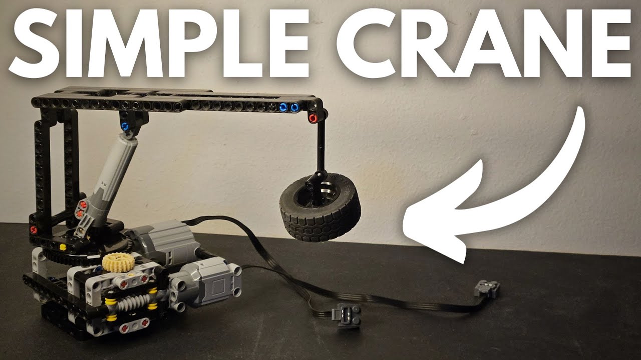 3 Simple Ways to Build a Crane | LEGO Technic