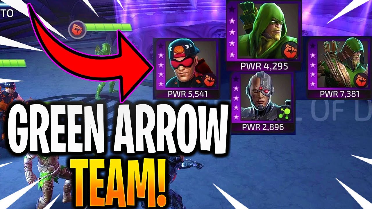 *NEW* GREEN ARROW TEAM GAMEPLAY! - DC Legends