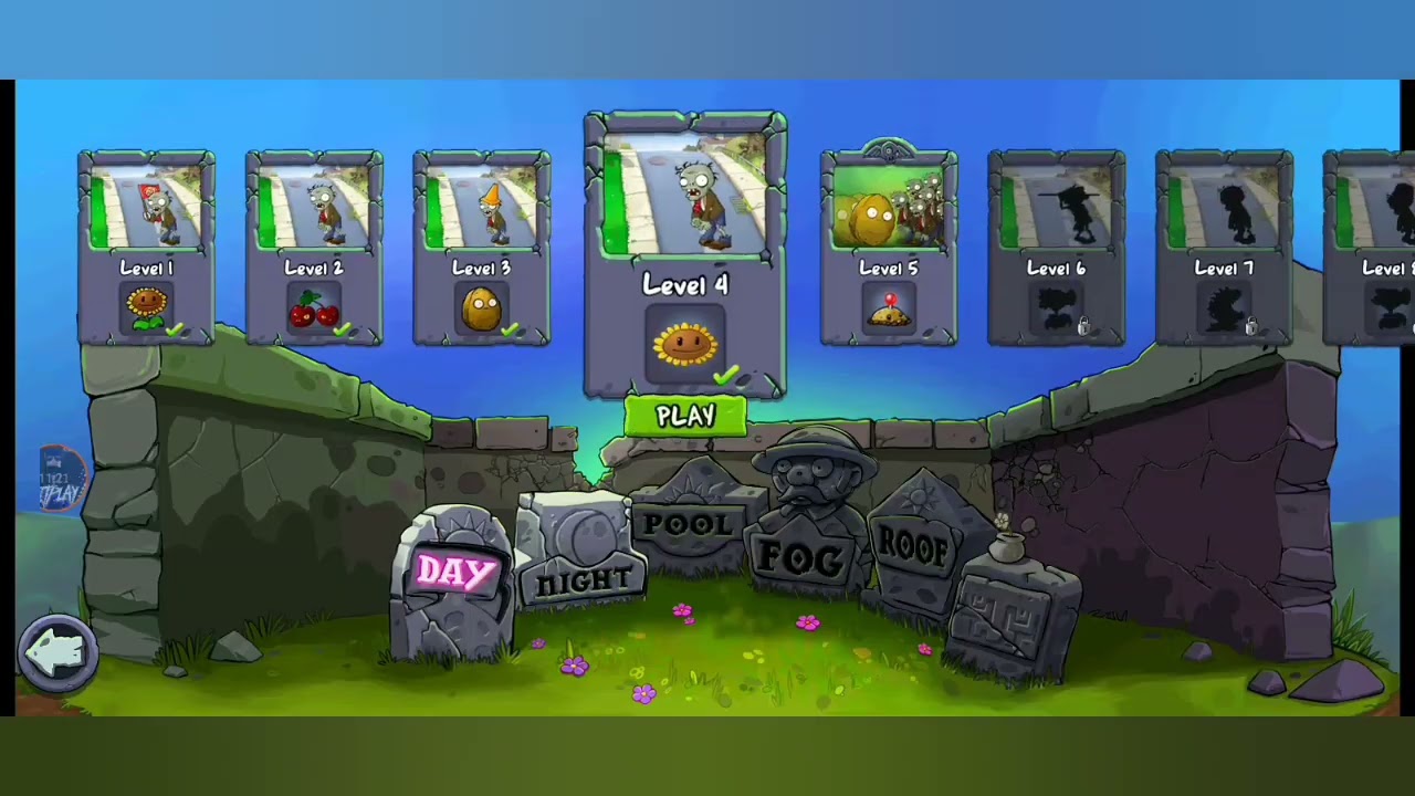 Прохожу plants vs zombies на андройд