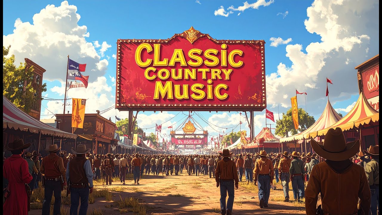 Classic Country Night 🌙 Relaxing Old-Time Music for Nostalgia & Peaceful Vibes