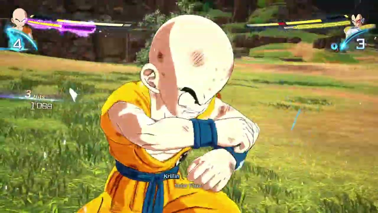 Krillin vs Vegeta (Z Scouter) – Dragon Ball SPARKING! Zero CPU Battles