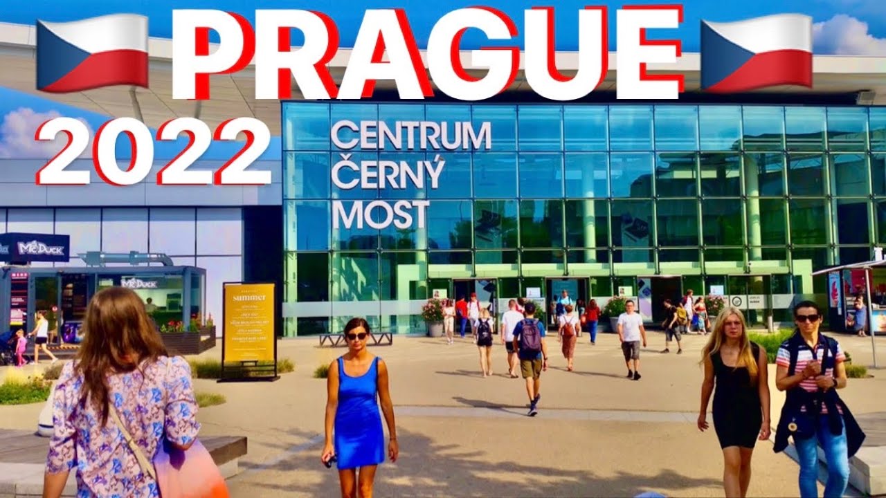 PRAGUE ĆERNY MOST(Black Bridge)||🚶‍♀️Walking Tour🚶🏻‍♂️||🇨🇿Czech Republic🇨🇿|| UHD