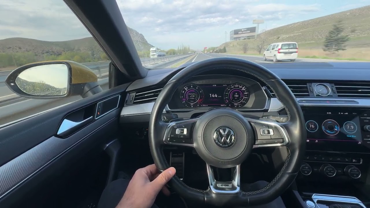 VW ARTEON | 1.5 TSI | R-LİNE | UZUN YOL | KÜRTÇE SNAP #vw #arteon #arabasnap #uzunyol #kurtcesarki