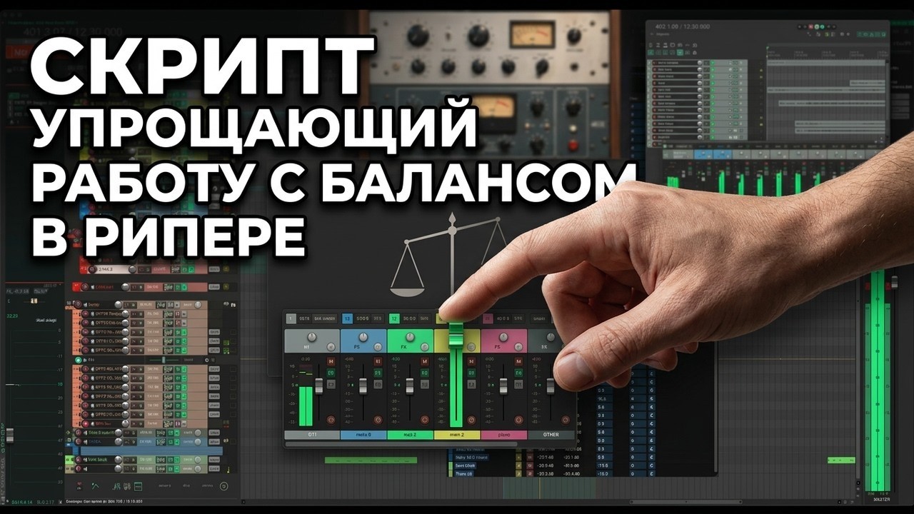 Новый скрипт + немного про баланс