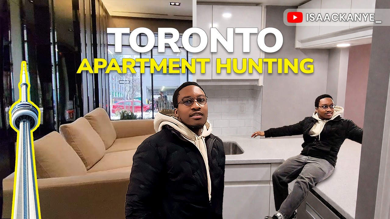 Apartment Hunting in Toronto Under $3000,  Finding the Perfect 1 Bedroom + Den 🏠