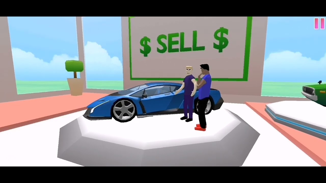 Как получить новую машину от разработчиков в DTW(Dude Theft Wars) 