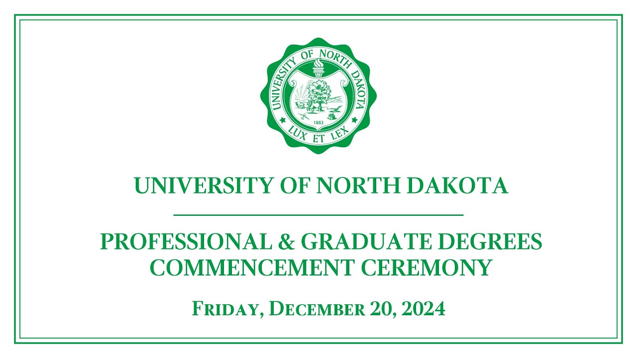 Professional & Graduate Degrees Ceremony - Winter Commencement 2024