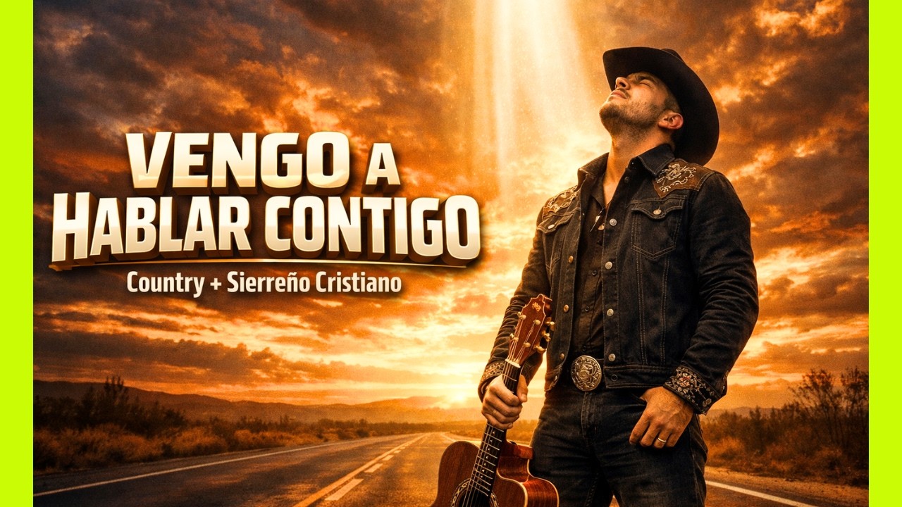 👉 Vengo a Hablar Contigo 🙏 | La Poderosa Fusión Country + Sierreño Cristiano