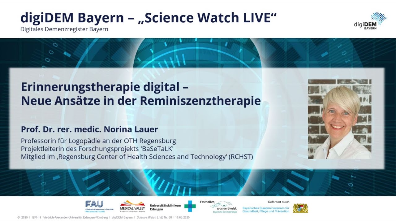 Webinar: Erinnerungsarbeit digital – Neue Ansätze in der Reminiszenztherapie
