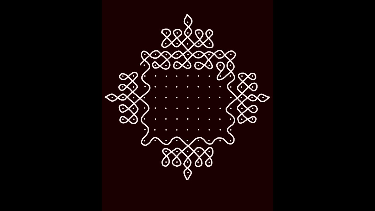 Simple kolam