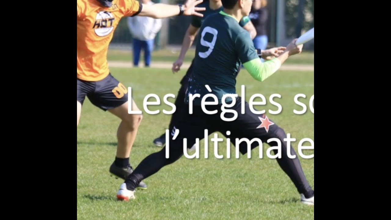 Les règles scolaires de l'ultimate Frisbee
