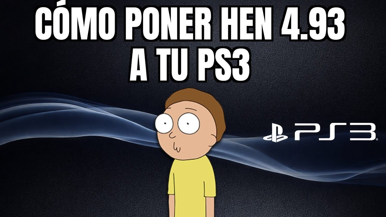 COMO INSTALAR HEN 4.93 A TU PS3 !