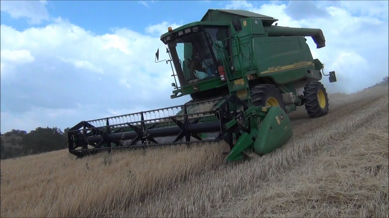 John deere 9540i CWS  Hillside combine