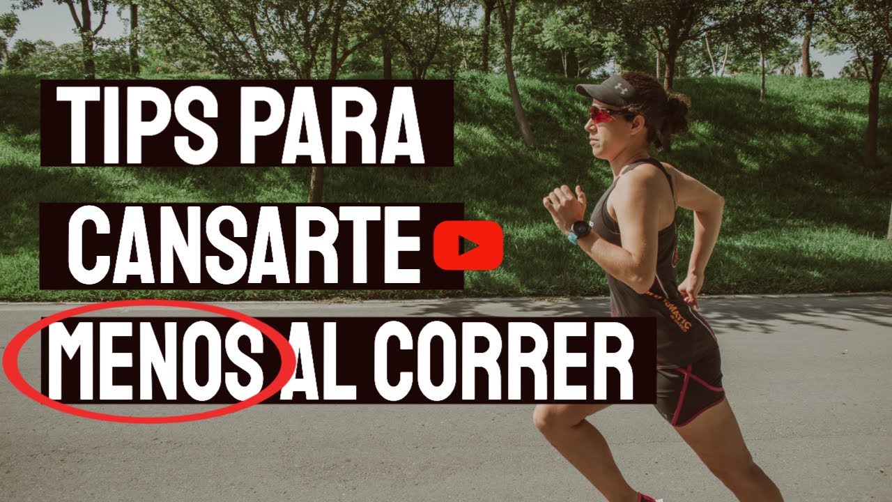 TIPS para cansarse MENOS al correr: CONSEJOS PARA PRINCIPIANTES