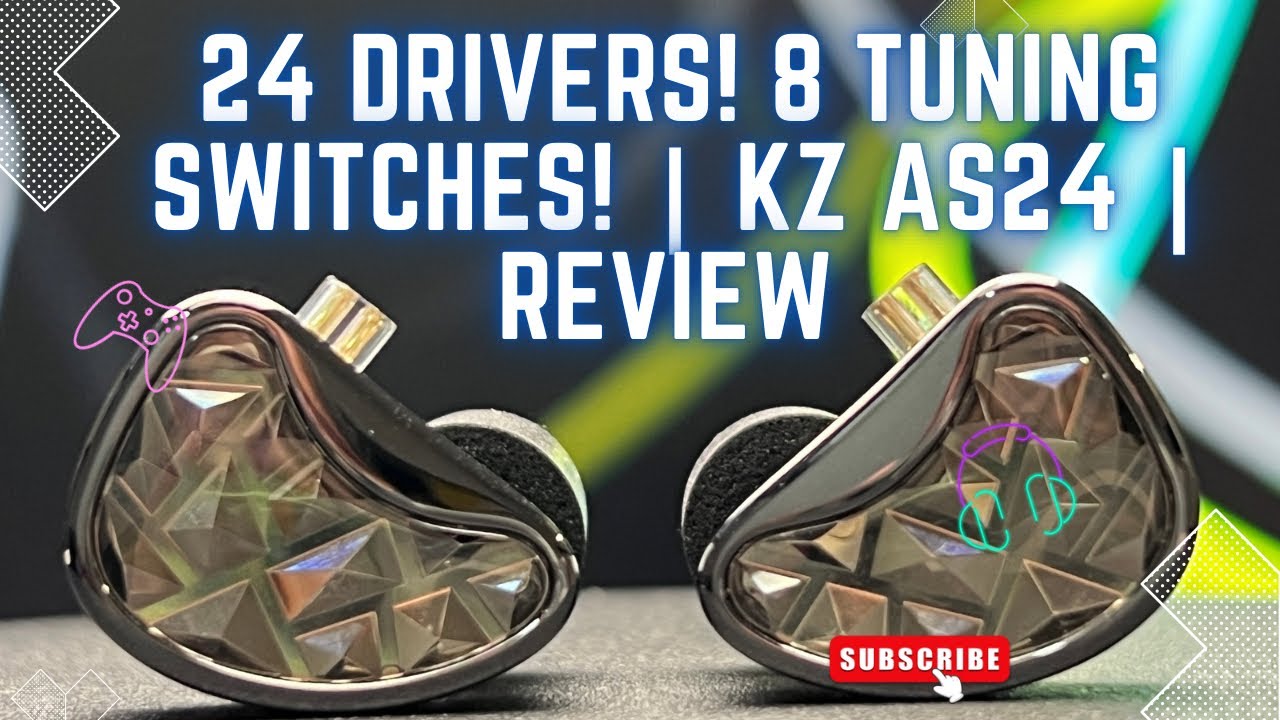 24 Drivers! 8 Tuning Switches! | Kz As24 | Review