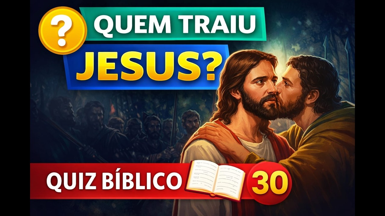 📖 Você Consegue Acertar 30 Perguntas do Novo Testamento? (Só 5% Acertam Todas!)